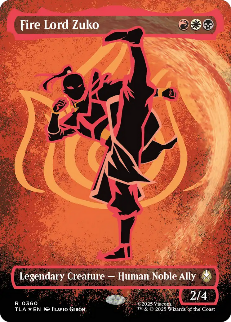 Fire Lord Zuko (Borderless Battle Pose) [Avatar: The Last Airbender] | Total Play