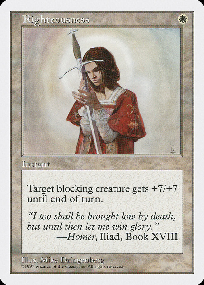 Righteousness [Fifth Edition] | Total Play