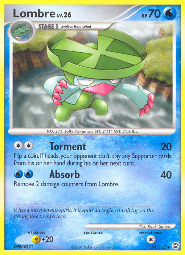 Lombre (54/132) [Diamond & Pearl: Secret Wonders] | Total Play