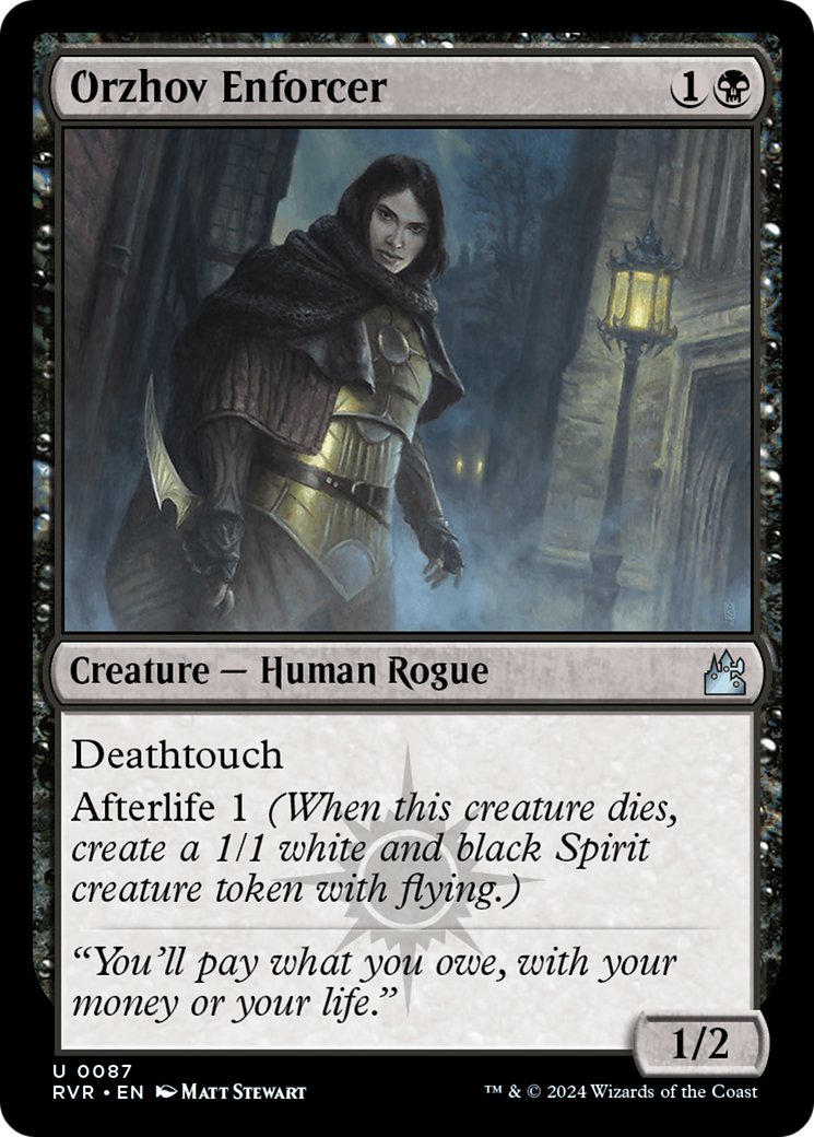 Orzhov Enforcer [Ravnica Remastered] | Total Play