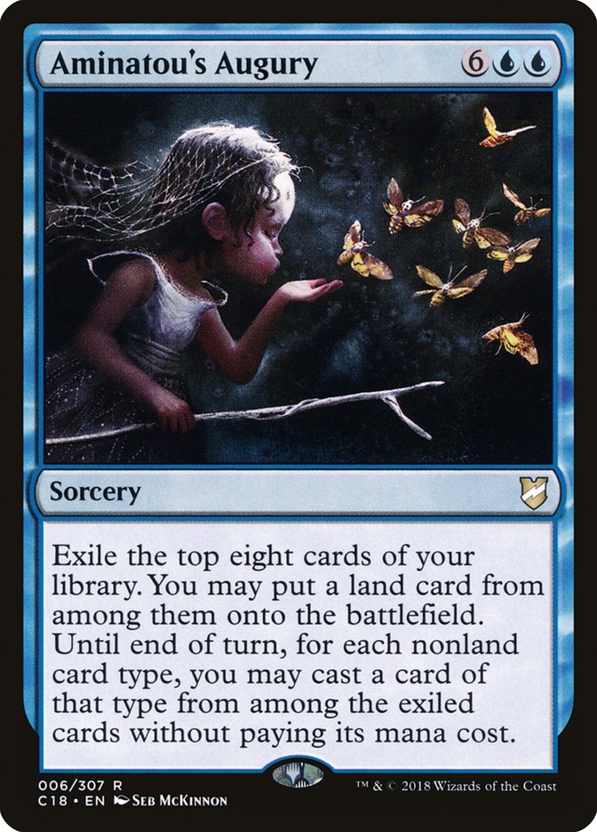 Aminatou's Augury [Commander 2018] | Total Play
