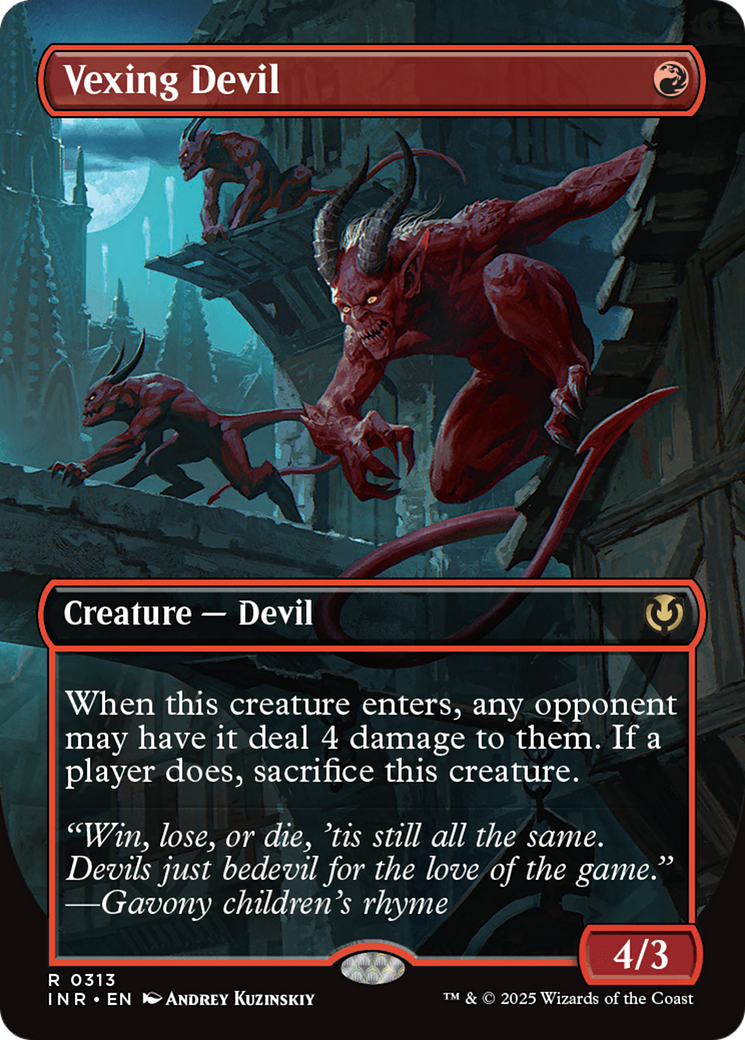 Vexing Devil (Borderless) [Innistrad Remastered] | Total Play