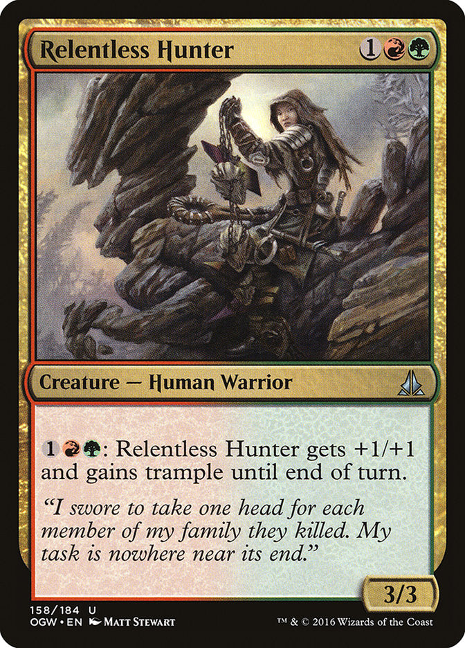 Relentless Hunter [Oath of the Gatewatch] | Total Play