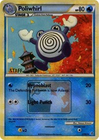 Poliwhirl (37/95) (State Championship Promo Staff) [HeartGold & SoulSilver: Unleashed] | Total Play