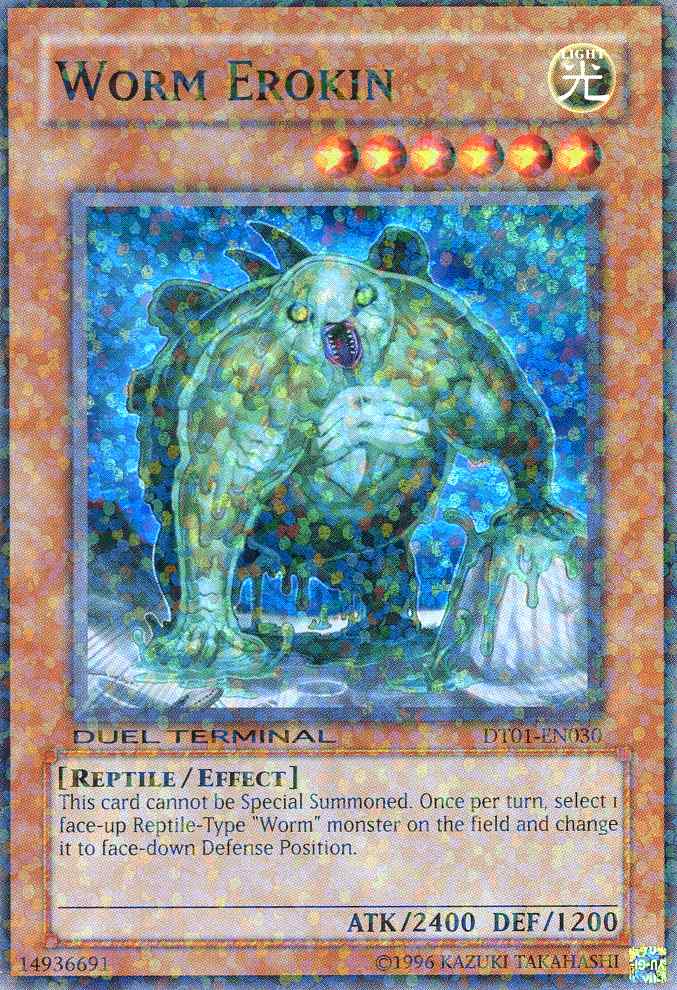 Worm Erokin [DT01-EN030] Super Rare | Total Play