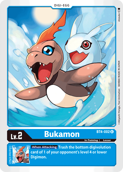 Bukamon [BT4-002] [Great Legend] | Total Play