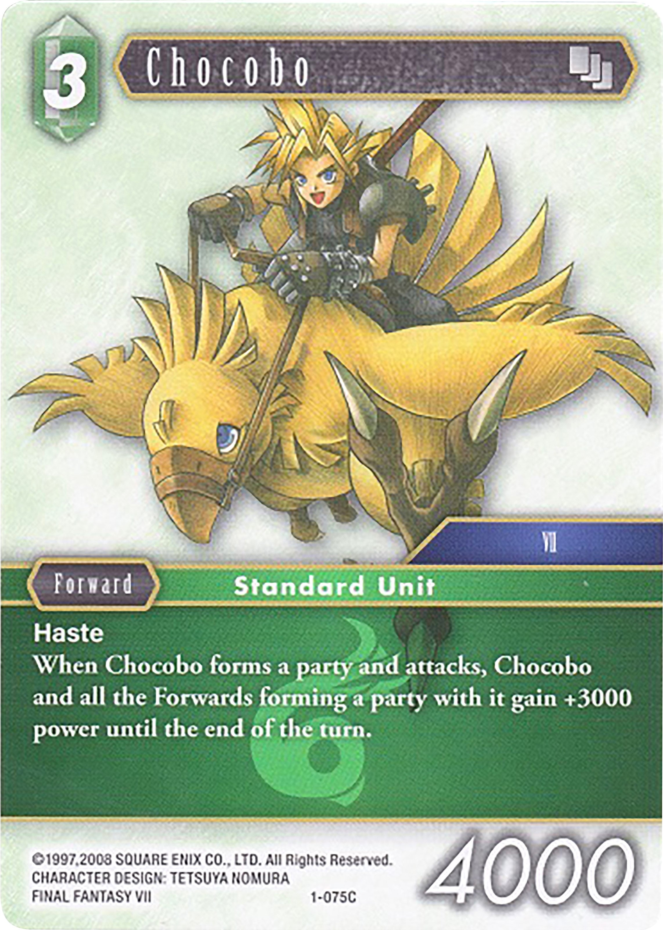 Chocobo (Deck Exclusive) [Opus I] | Total Play