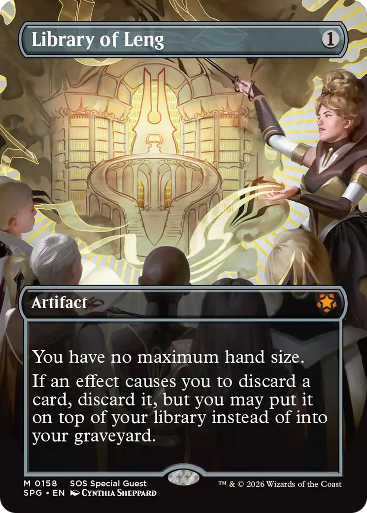 Library of Leng (Borderless) [Secrets of Strixhaven Special Guests] | Total Play