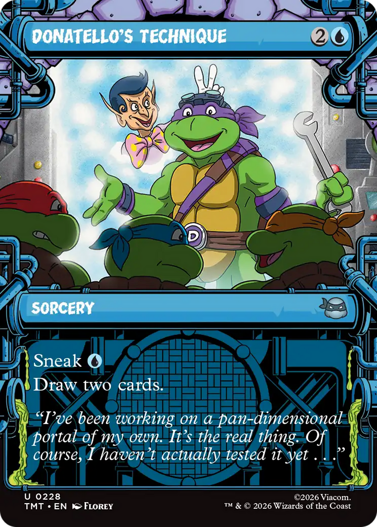 Donatello's Technique (Showcase) [Teenage Mutant Ninja Turtles] | Total Play