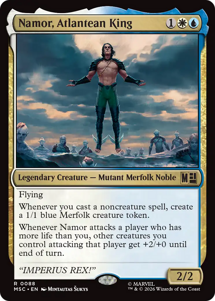 Namor, Atlantean King [Marvel Super Heroes Commander] | Total Play