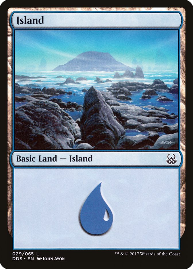 Island (29) [Duel Decks: Mind vs. Might] | Total Play