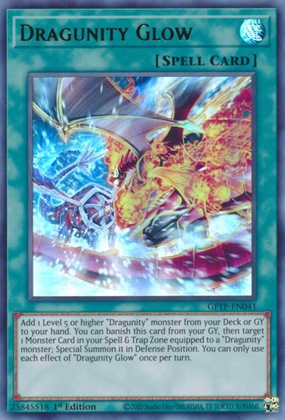 Dragunity Glow [GFTP-EN041] Ultra Rare | Total Play