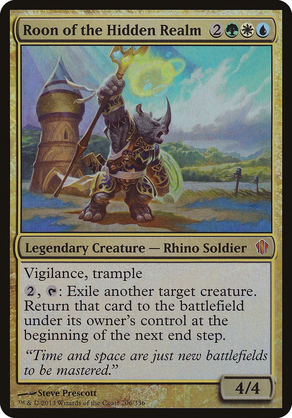 Roon of the Hidden Realm (Oversized) [Commander 2013 Oversized] | Total Play