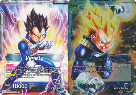 Vegeta // Vegeta, Furious Awakening (Draft Box 04 Tournament) (P-163) [Promotion Cards] | Total Play