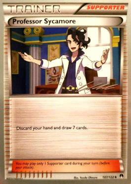 Professor Sycamore (107/122) (Ninja Blitz - Cody Walinski) [World Championships 2016] | Total Play