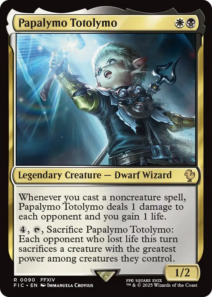 Papalymo Totolymo [FINAL FANTASY Commander] | Total Play