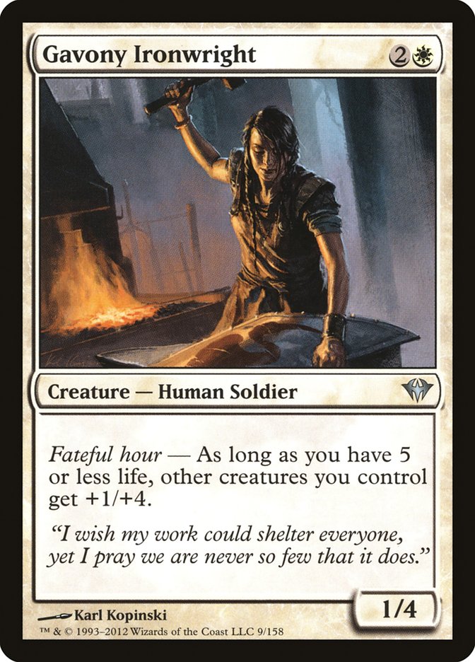 Gavony Ironwright [Dark Ascension] | Total Play