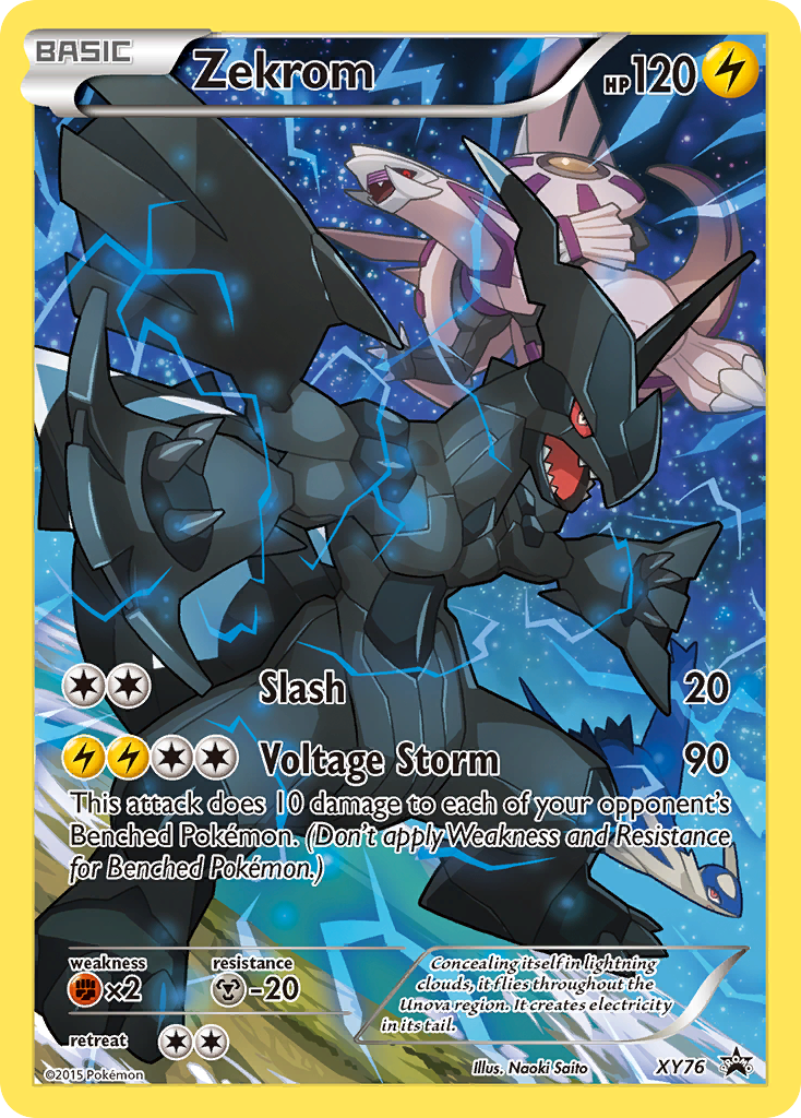 Zekrom (XY76) [XY: Black Star Promos] | Total Play