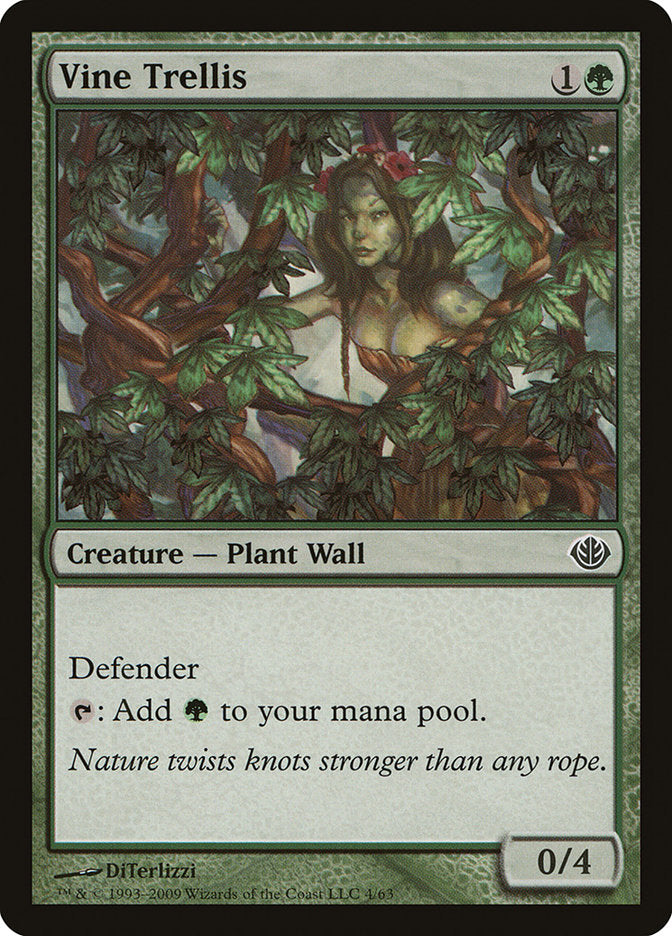 Vine Trellis [Duel Decks: Garruk vs. Liliana] | Total Play
