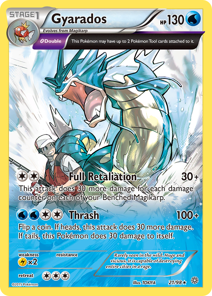 Gyarados (21/98) [XY: Ancient Origins] | Total Play
