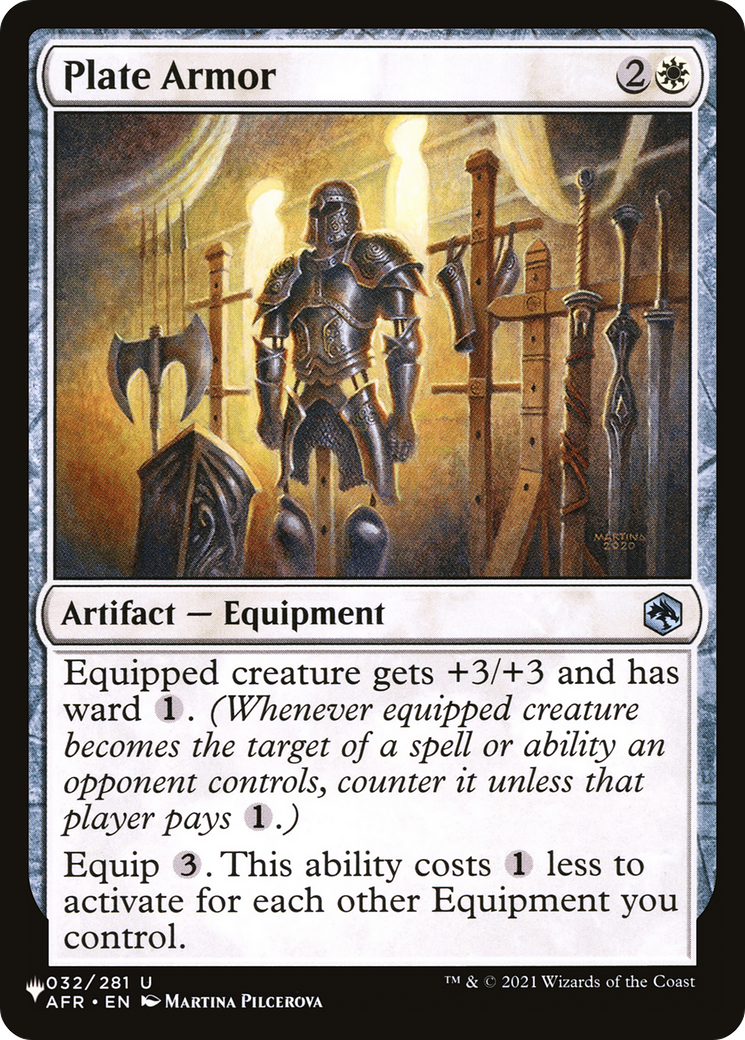 Plate Armor [The List Reprints] | Total Play