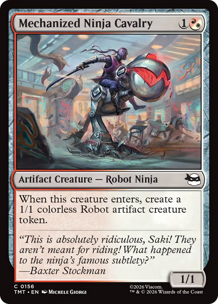 Mechanized Ninja Cavalry [Teenage Mutant Ninja Turtles] | Total Play