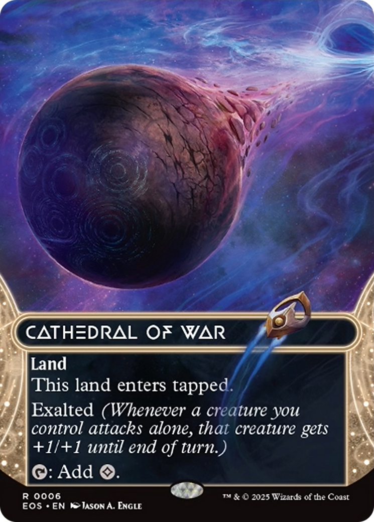 Cathedral of War (0006) (Borderless) [Edge of Eternities: Stellar Sights] | Total Play