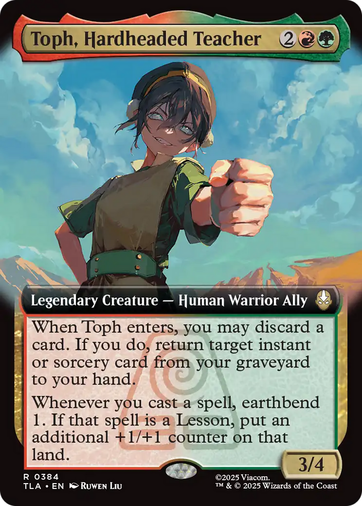 Toph, Hardheaded Teacher (Extended Art) [Avatar: The Last Airbender] | Total Play