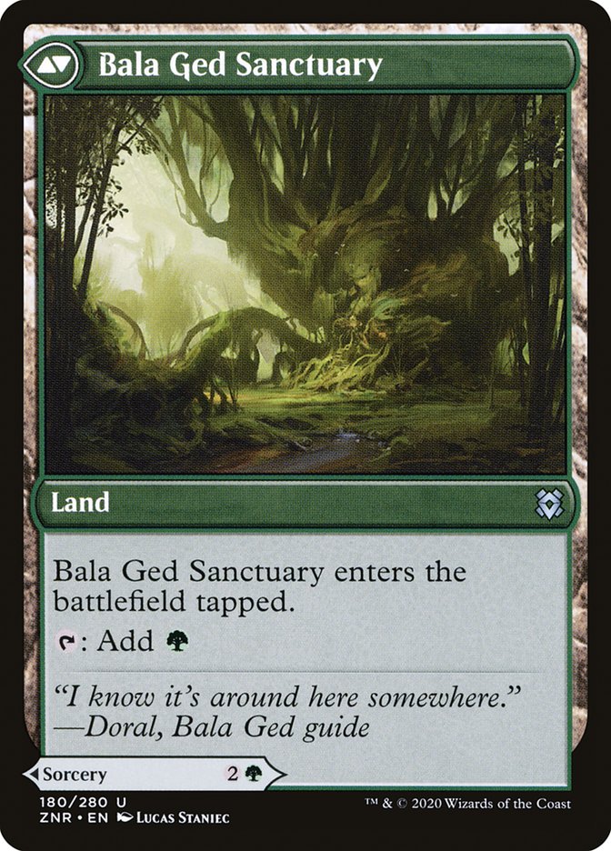 Bala Ged Recovery // Bala Ged Sanctuary [Zendikar Rising] | Total Play