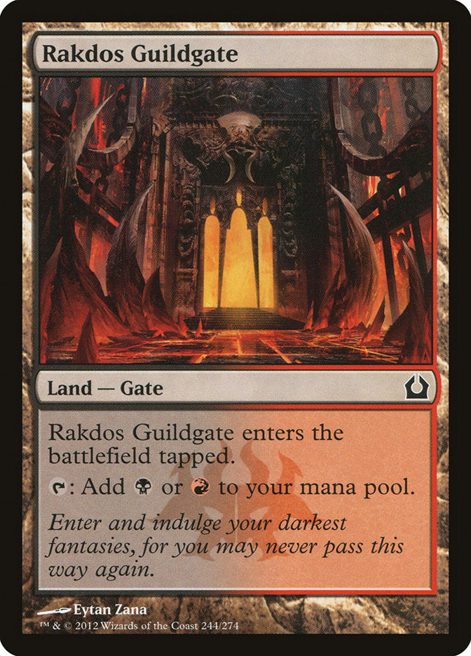 Rakdos Guildgate [Return to Ravnica] | Total Play