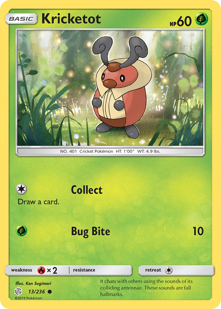 Kricketot (13/236) [Sun & Moon: Cosmic Eclipse] | Total Play
