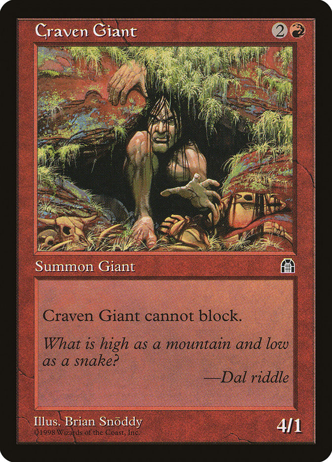 Craven Giant [Stronghold] | Total Play