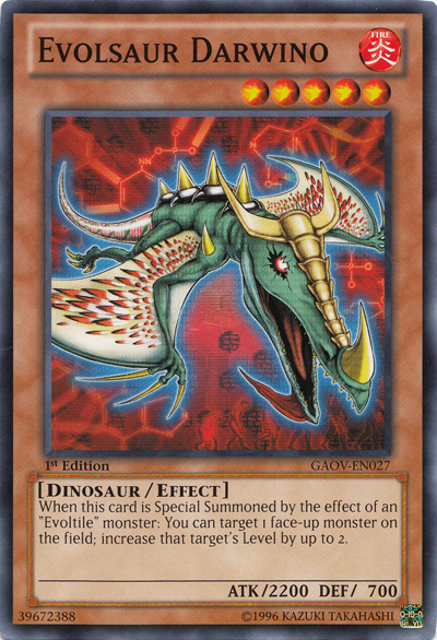 Evolsaur Darwino [GAOV-EN027] Common | Total Play