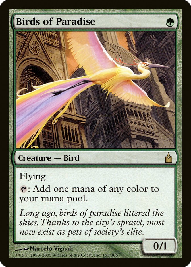Birds of Paradise [Ravnica: City of Guilds] | Total Play