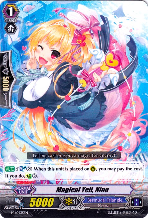 Magical Yell, Nina (PR/0435EN) [Promo Cards] | Total Play