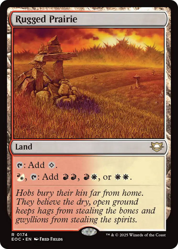 Rugged Prairie [Edge of Eternities Commander] | Total Play