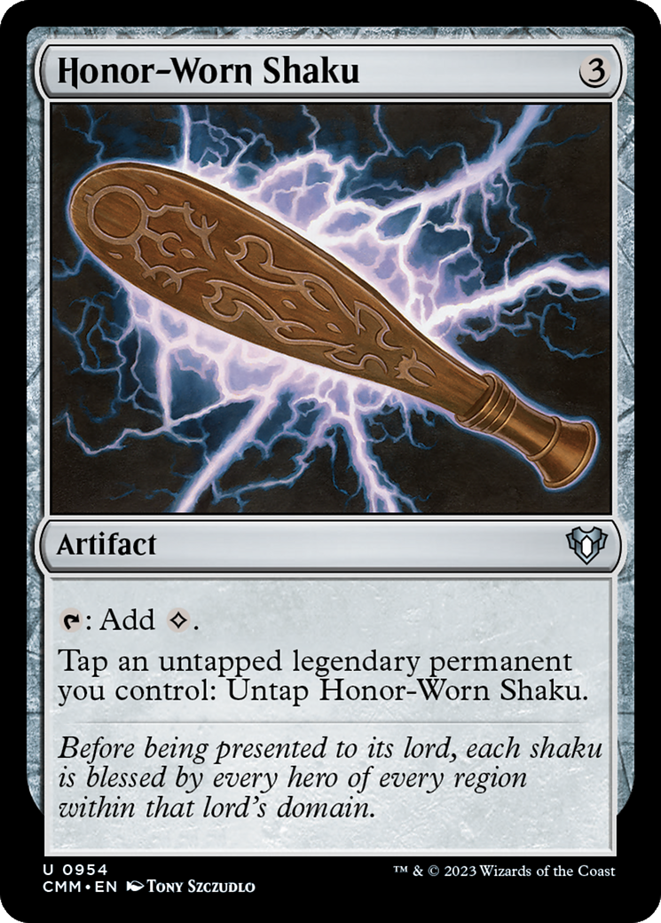 Honor-Worn Shaku [Commander Masters] | Total Play
