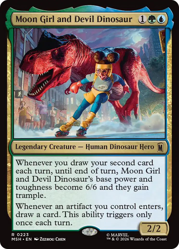 Moon Girl and Devil Dinosaur [Marvel Super Heroes] | Total Play