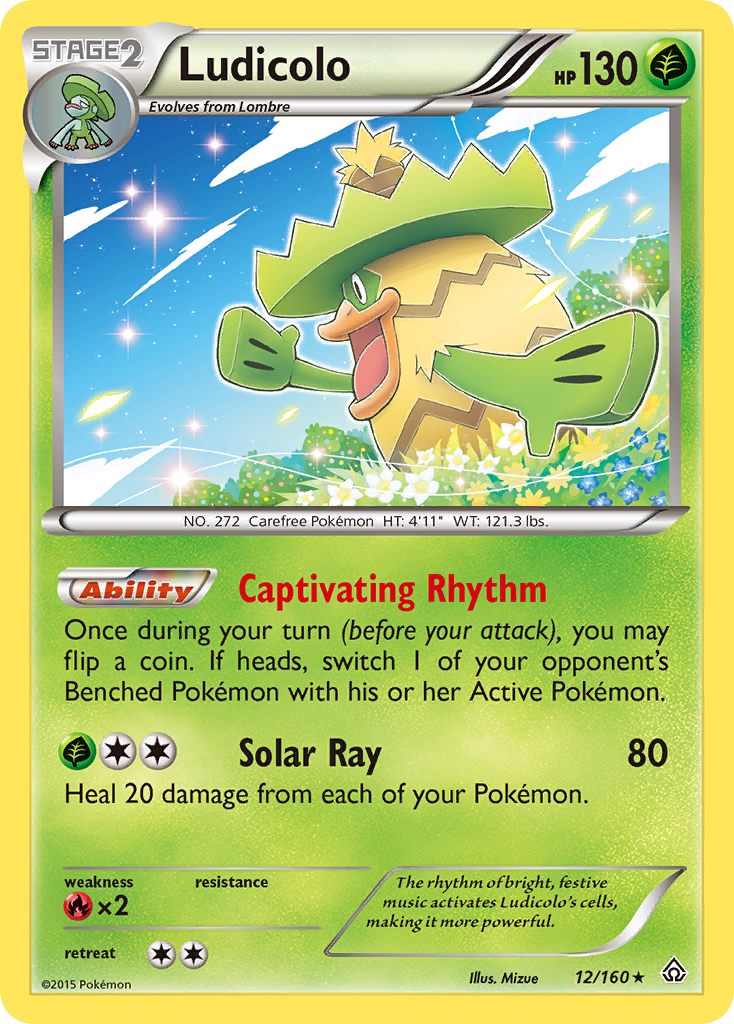 Ludicolo (12/160) [XY: Primal Clash] | Total Play