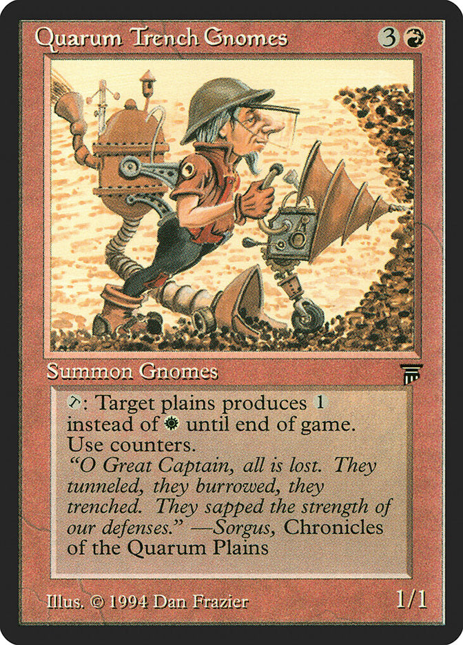 Quarum Trench Gnomes [Legends] | Total Play