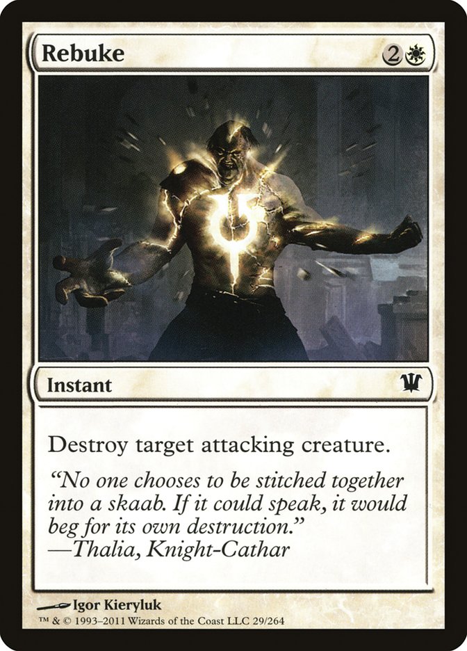 Rebuke [Innistrad] | Total Play