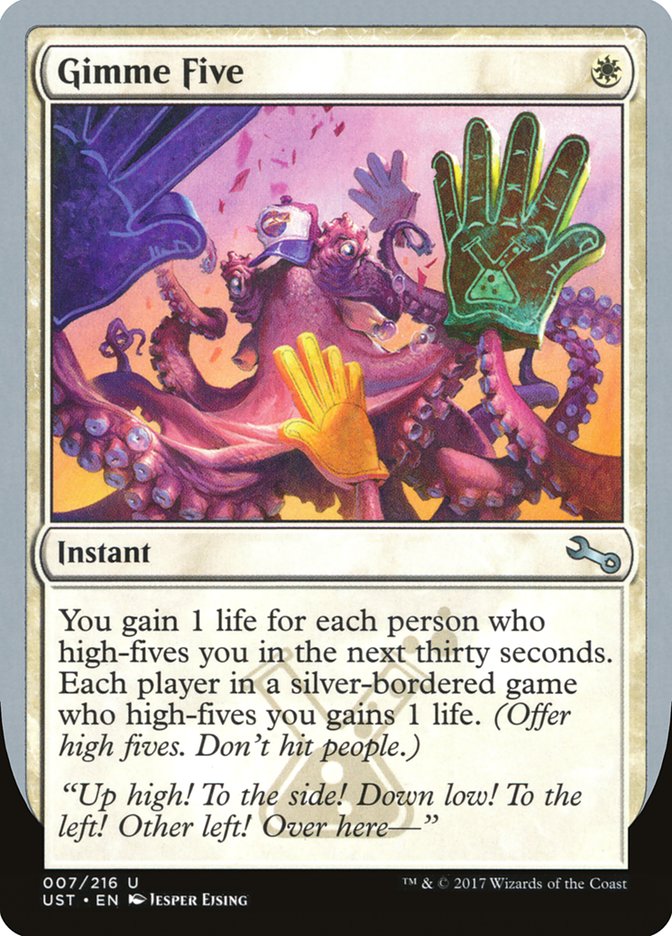 Gimme Five [Unstable] | Total Play