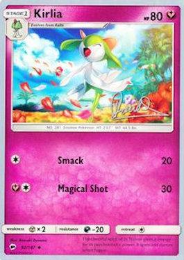 Kirlia (92/147) (Infinite Force - Diego Cassiraga) [World Championships 2017] | Total Play