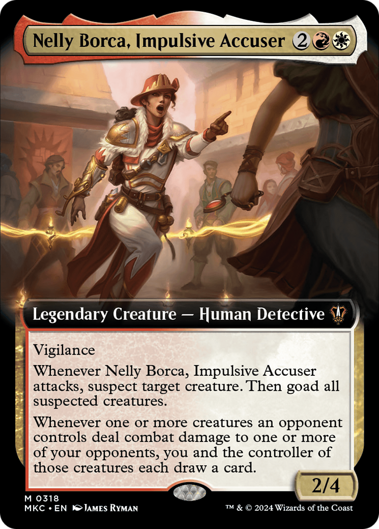 Nelly Borca, Impulsive Accuser (Extended Art) [Murders at Karlov Manor Commander] | Total Play