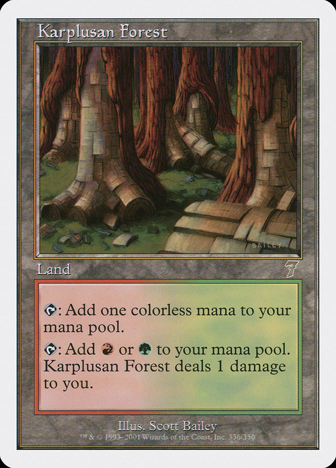 Karplusan Forest [Seventh Edition] | Total Play