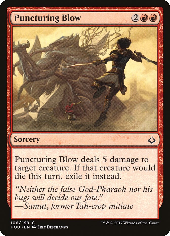 Puncturing Blow [Hour of Devastation] | Total Play