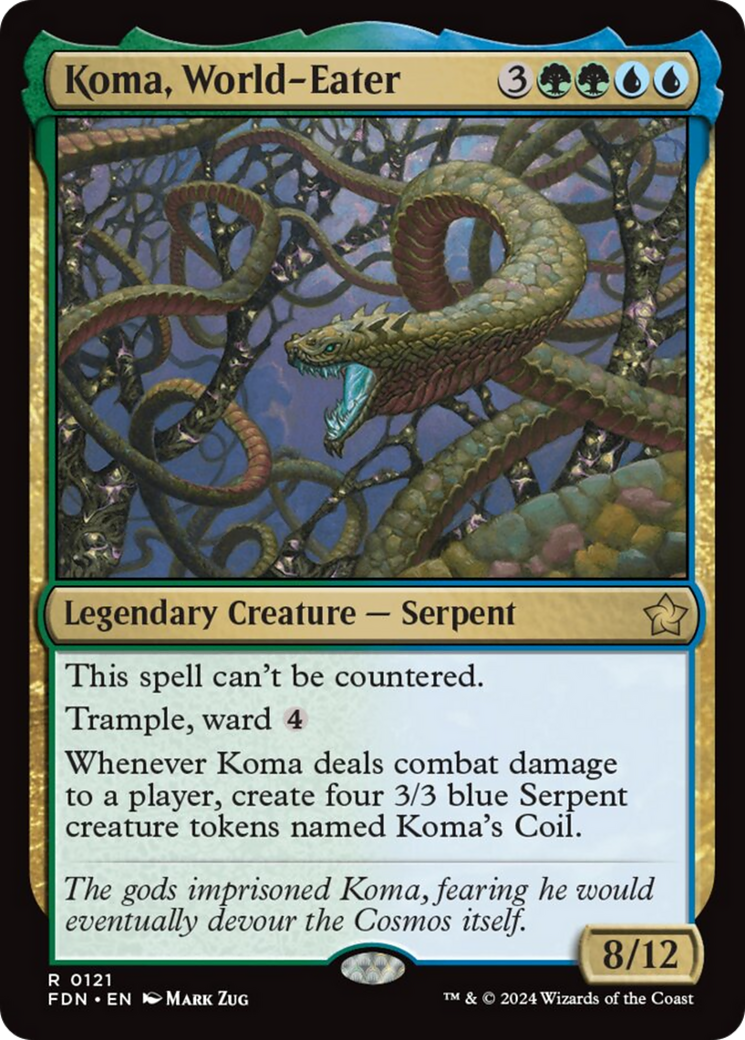 Koma, World-Eater [Foundations] | Total Play