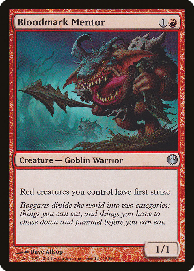 Bloodmark Mentor [Duel Decks: Knights vs. Dragons] | Total Play