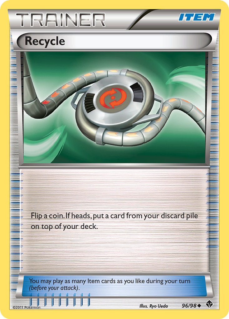 Recycle (96/98) [Black & White: Emerging Powers] | Total Play