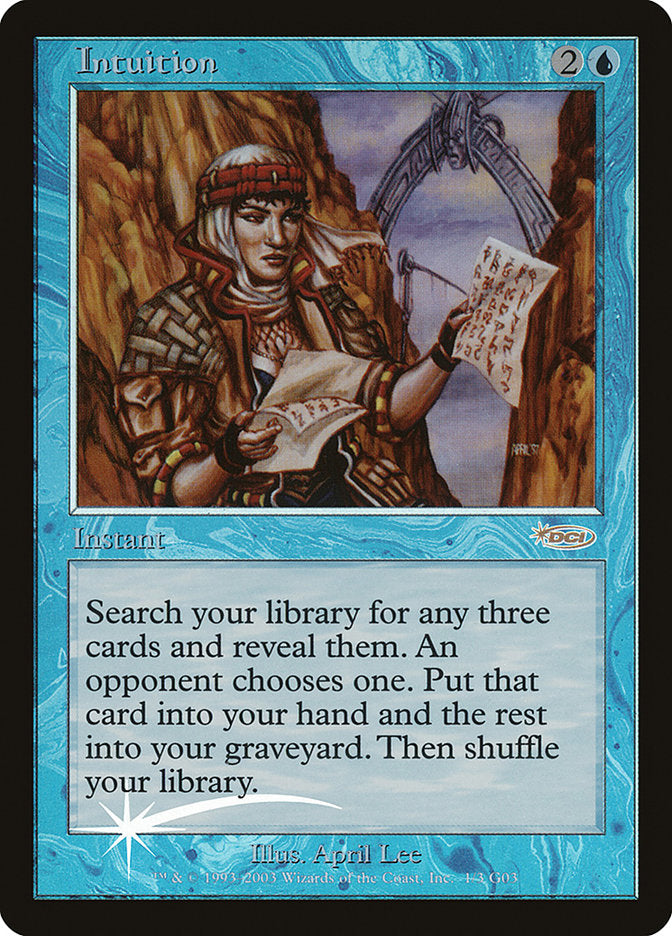 Intuition [Judge Gift Cards 2003] | Total Play